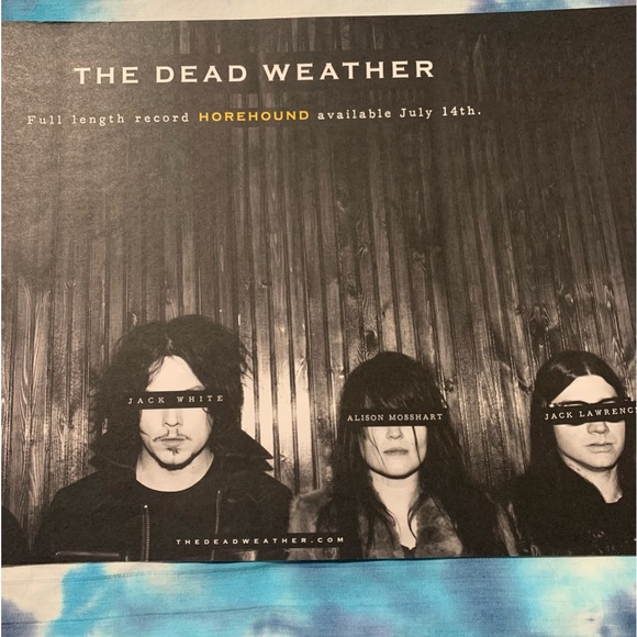 The Dead Weather Horehounds 11x16 Promotional Poster Third Man Records 2009 🎸🤘 - Picture 8 of 13
